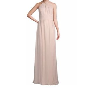 Bill Levkoff Maxi Frost Rose Maxi Dress